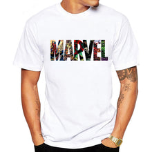 Load image into Gallery viewer, LUSLOS 2019 Men&#39;s Casual Marvel Printed T Shirt Fashion Streetwear O-Neck Male Tshirt Man T-shirt Tee Top camiseta masculina