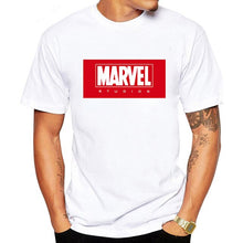 Load image into Gallery viewer, LUSLOS 2019 Men&#39;s Casual Marvel Printed T Shirt Fashion Streetwear O-Neck Male Tshirt Man T-shirt Tee Top camiseta masculina