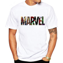 Load image into Gallery viewer, LUSLOS 2019 Men&#39;s Casual Marvel Printed T Shirt Fashion Streetwear O-Neck Male Tshirt Man T-shirt Tee Top camiseta masculina