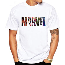 Load image into Gallery viewer, LUSLOS 2019 Men&#39;s Casual Marvel Printed T Shirt Fashion Streetwear O-Neck Male Tshirt Man T-shirt Tee Top camiseta masculina