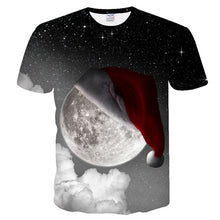 Load image into Gallery viewer, 2019 new t shirt men Fashion Christmas T-shirts Men Funny Santa Printed Tshirts Casual 3d T shirt Snowman Party Tshirt tops tees