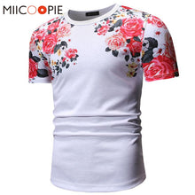 Load image into Gallery viewer, Summer Beautiful Flowers Printed T-shirt For Men/Women Harajuku Floral Short Sleeve Tee Shirt Homme Streetwear Camiseta Hombre