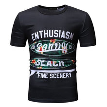 Load image into Gallery viewer, Summer Beautiful Flowers Printed T-shirt For Men/Women Harajuku Floral Short Sleeve Tee Shirt Homme Streetwear Camiseta Hombre